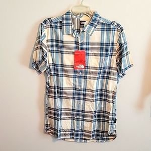North face button up shirt